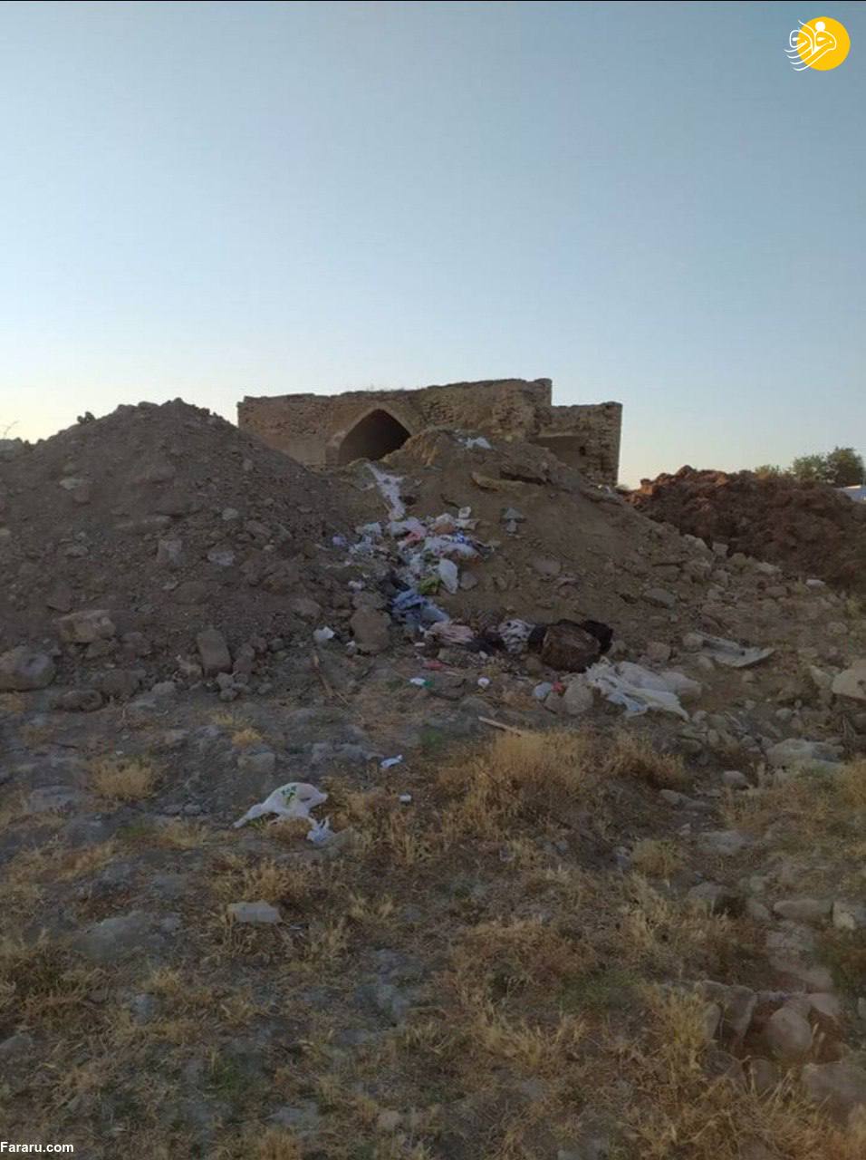 (ویدئو) مسجد «شاه سلطان حسین» به زباله‌دانی تبدیل شد!