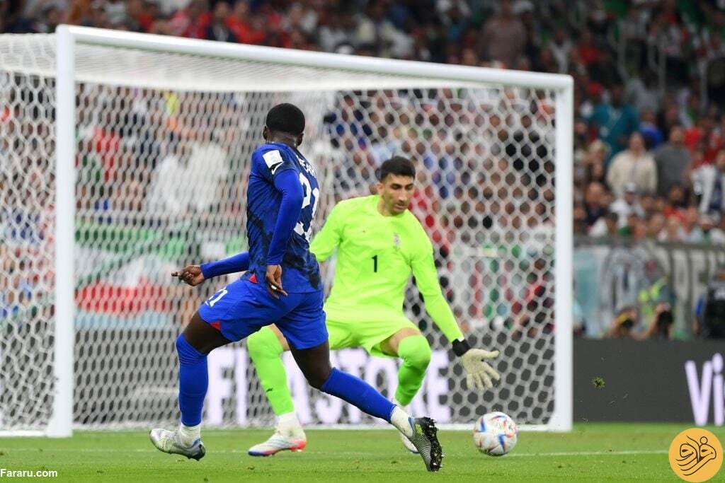 لحظه به لحظه با بازی ایران و آمریکا