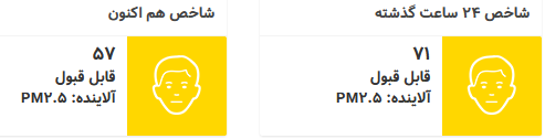 آلودگی هوای تهران