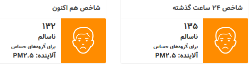آلودگی هوای تهران