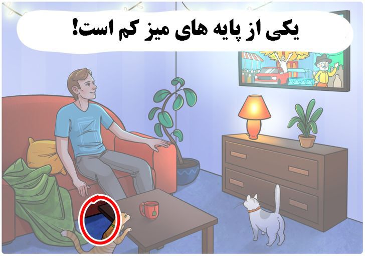 تست هوش؛ اگر نابغه‌ای مشکل این تصویر را پیدا کن