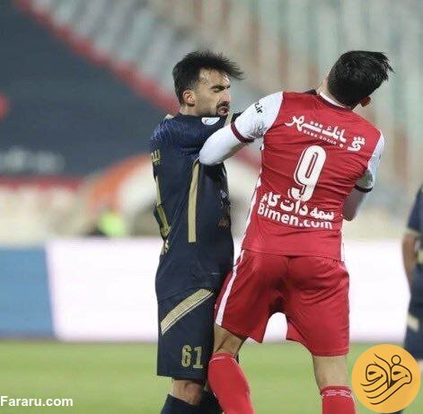 (عکس) سیلی احمد موسوی به صورت مهدی ترابی