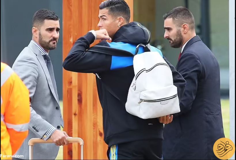 (عکس) بادیگارد‌های خاص کریستیانو رونالدو در عربستان