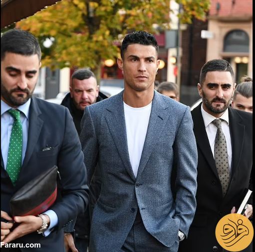 (عکس) بادیگارد‌های خاص کریستیانو رونالدو در عربستان