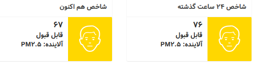 آلودگی تهران