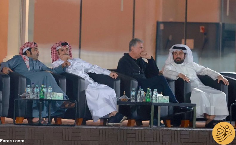 (عکس) ۲ تصویر خاص از کارلوس کی‌روش در قطر