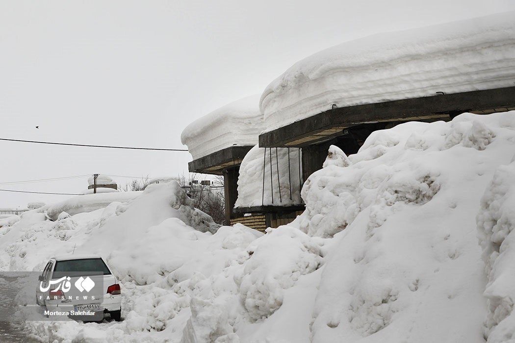 حجم سنگین برف در کوهرنگ