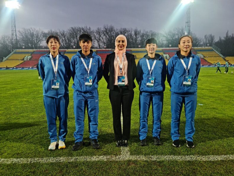 ناظر ایرانی در مسابقات آسیایی دختران