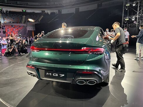 (تصاویر) ام جی ۷؛ فرمول زیبا و اسپرت سدان جدید چینی!