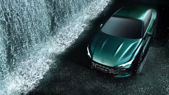 (تصاویر) ام جی ۷؛ فرمول زیبا و اسپرت سدان جدید چینی!