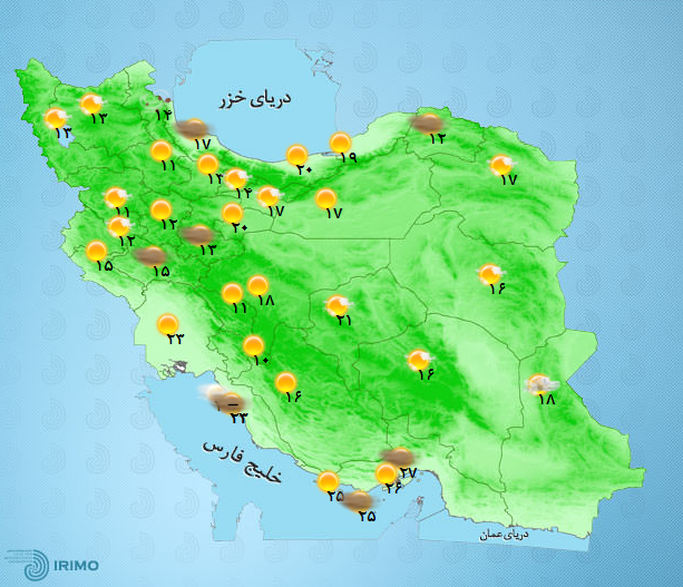 آب و هوای کشور