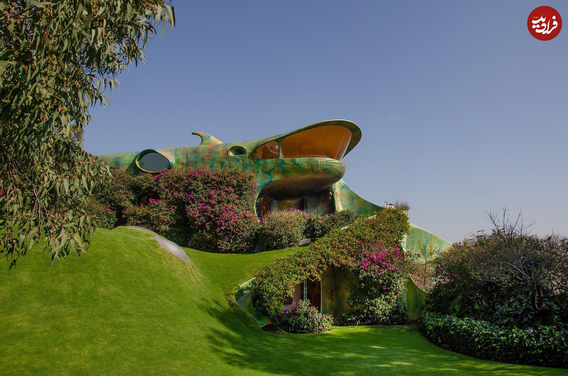 (تصاویر) رویای زندگی در خانه‌های ارگانیک