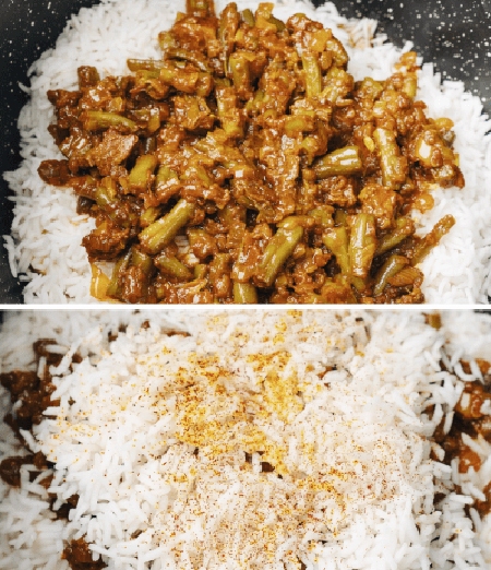 لوبیاپلو را مجلسی درست کنید
