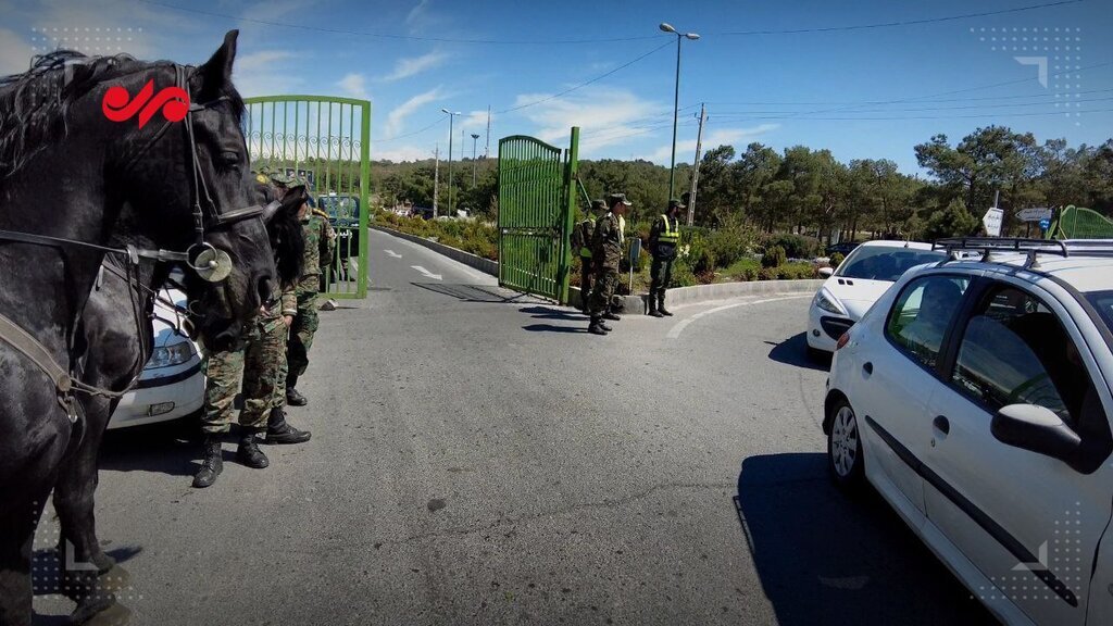 (تصاویر) حضور متفاوت یگان اسب سوار در تهران