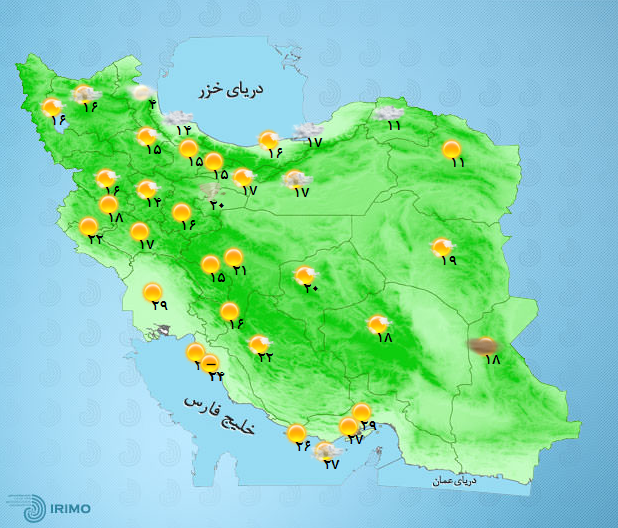 آب و هوای کشور