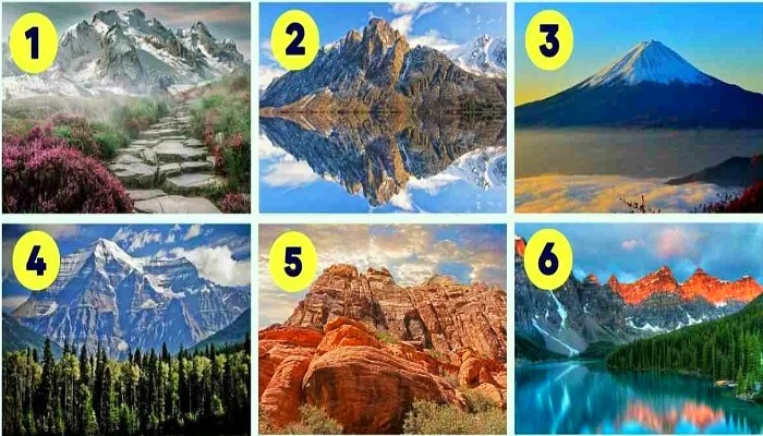یک کوه انتخاب کن تا ناخودآگاه خودت را بشناسی