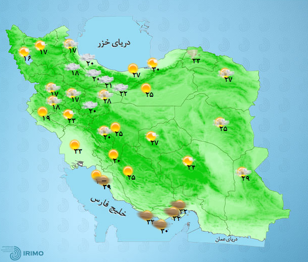آب و هوای کشور