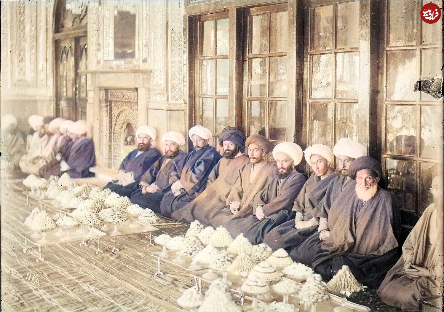 سه عکس «رنگی» از مهمانی‌های ناصرالدین شاه