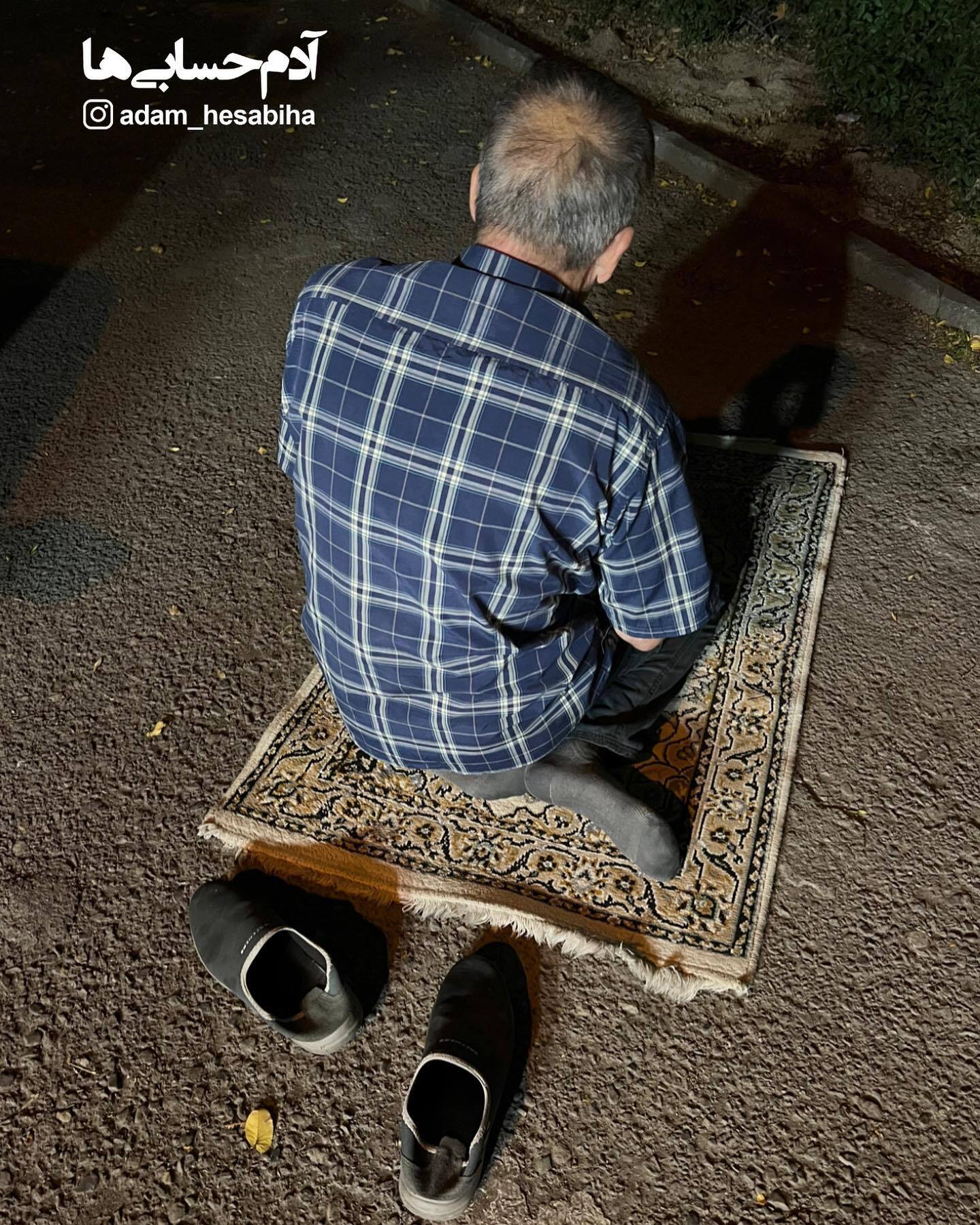 عکسی از شب گذشته تهران که دلتان را می‌برد
