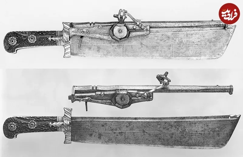 (تصاویر) عجیب‌ترین اسلحه‌های تاریخ؛ از تفنگ تقویم‌دار تا تپانچۀ ضد سگ!///