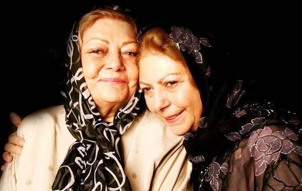 حمیده خیرآبادی و دخترش ثریا قاسمی