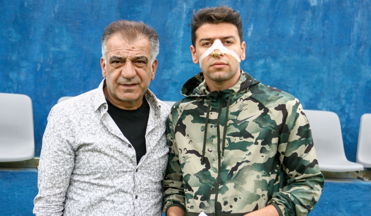 مصدوم جدید استقلال با چهره جدید سوژه شد