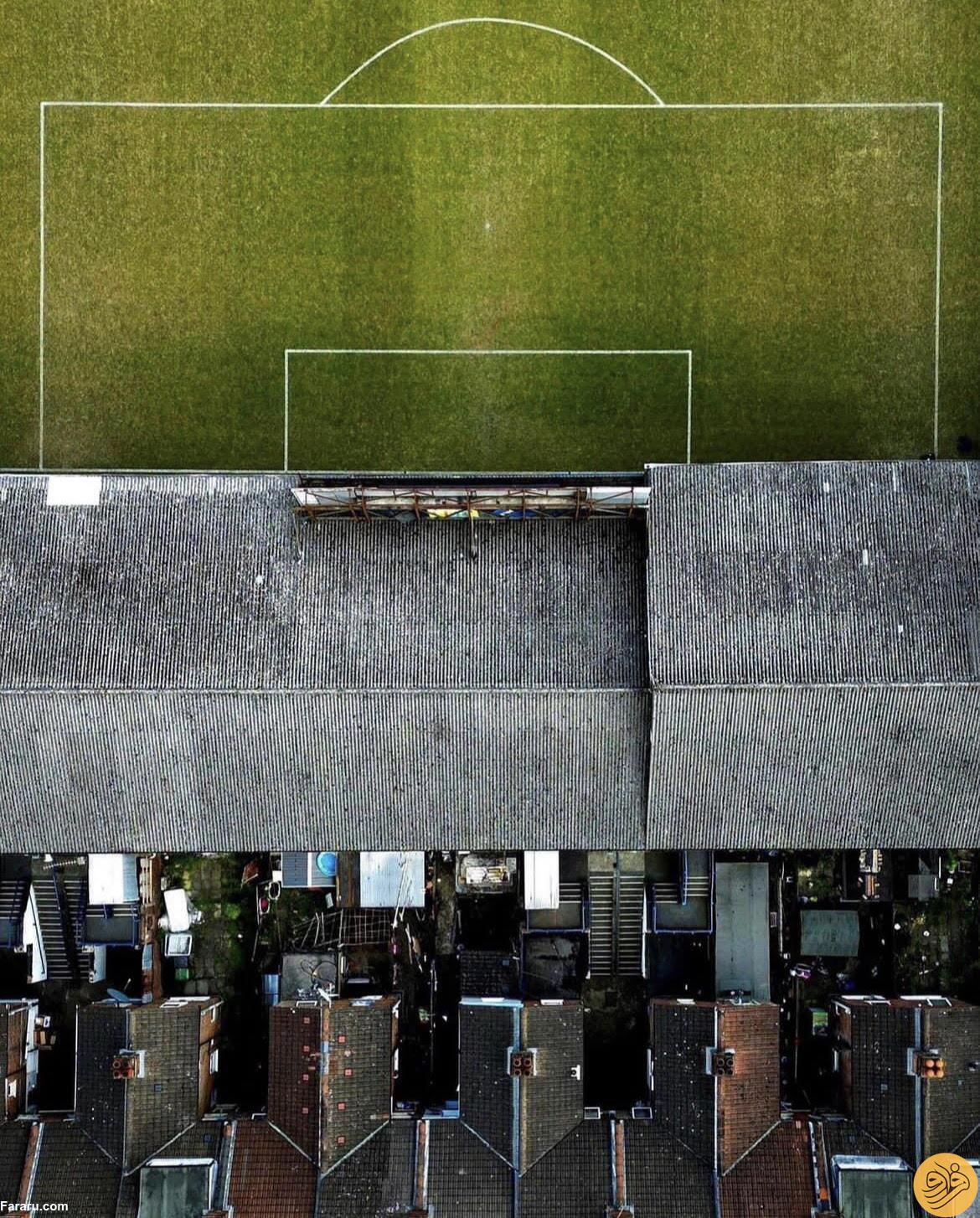 (عکس) عجیب‌ترین ورزشگاه لیگ برتر