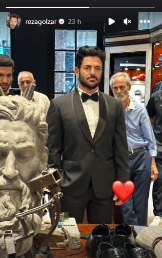 ازدواج محمدرضا گلزار