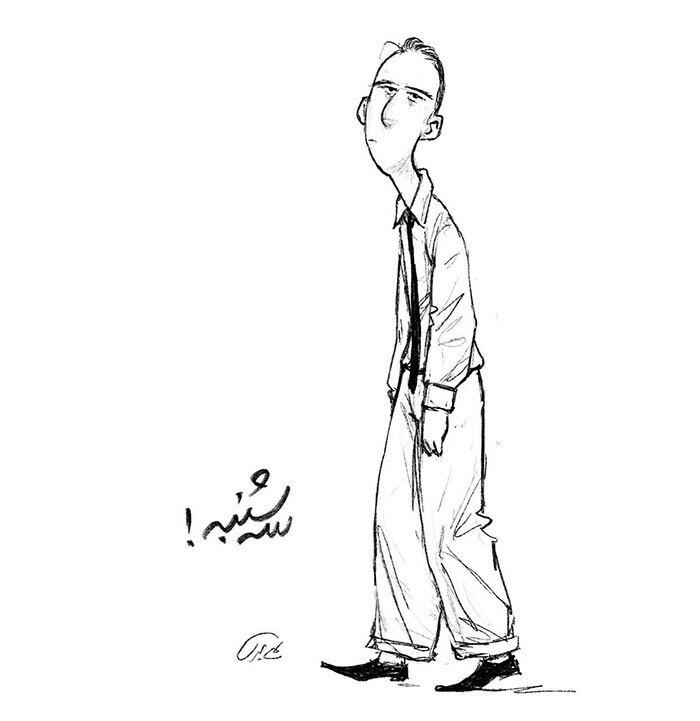 روزهای هفته اگر آدم بودند، چه شکلی می‌شدند ؟