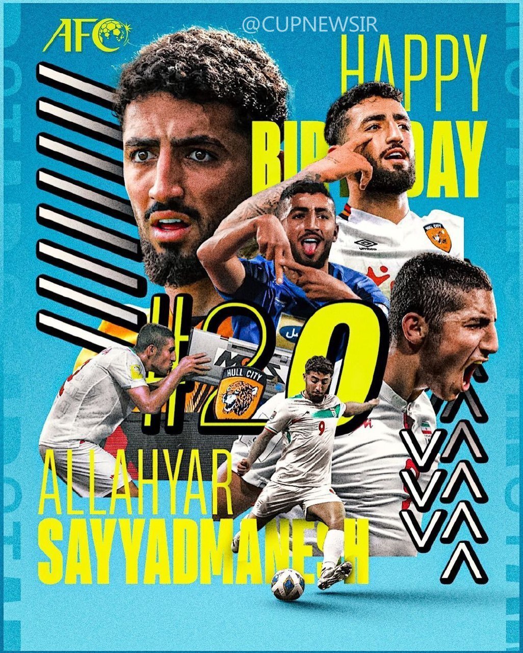 (عکس) AFC تازه داماد استقلالی را غافلگیر کرد