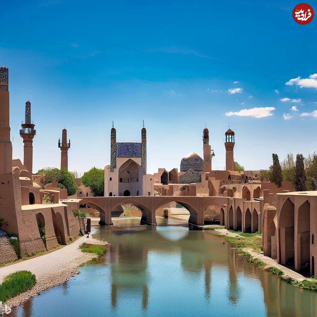 تصاویر شگفت‌انگیز از اصفهان در ۶۰۰ سال قبل