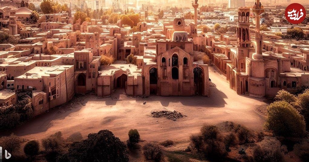 تبریز ۵۰۰ سال قبل از نگاه هوش مصنوعی