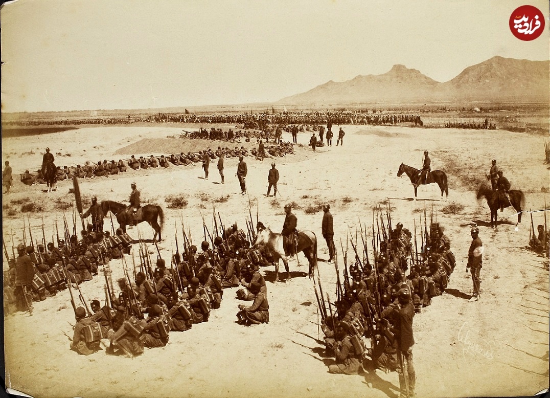 «تمرینات نظامی» در دوران قاجار