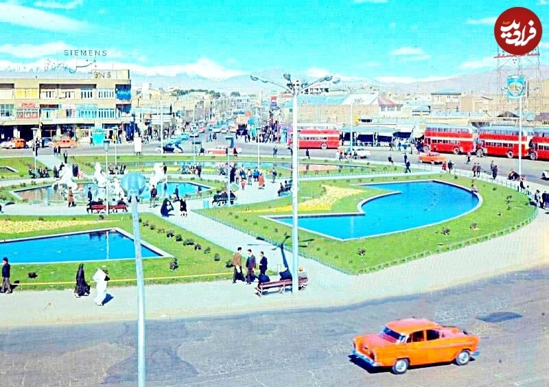 تصویری از میدان امام حسین (ع) تهران؛ ۵۲ سال قبل