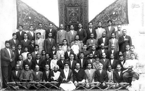 هیئت پدر جلال آل احمد کجا بود؟ /تصویری تاریخی از هیئت آل احمد
