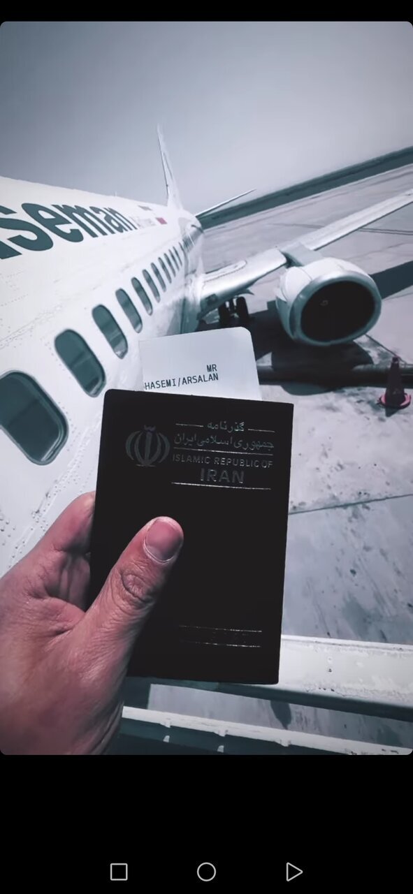 (تصویر) ارسلان قاسمی مهاجرت کرد؟