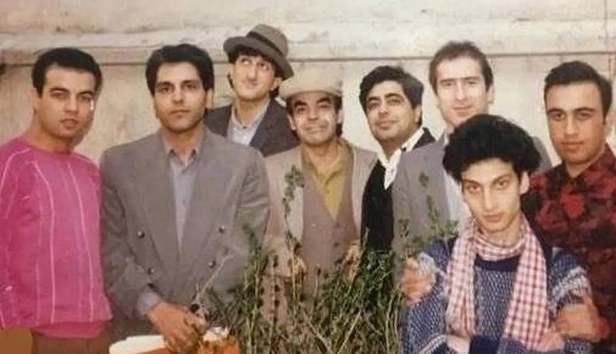 مهران مدیری و قهوه پدری در قهقرا