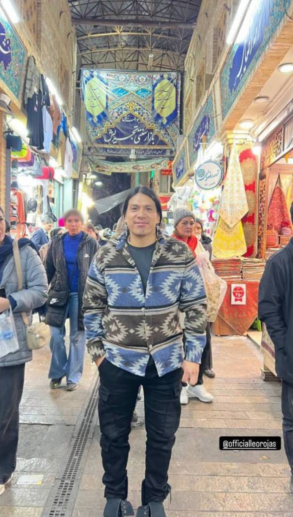عکس یادگاری لئو روخاس در بازار تجریش پربازدید شد!