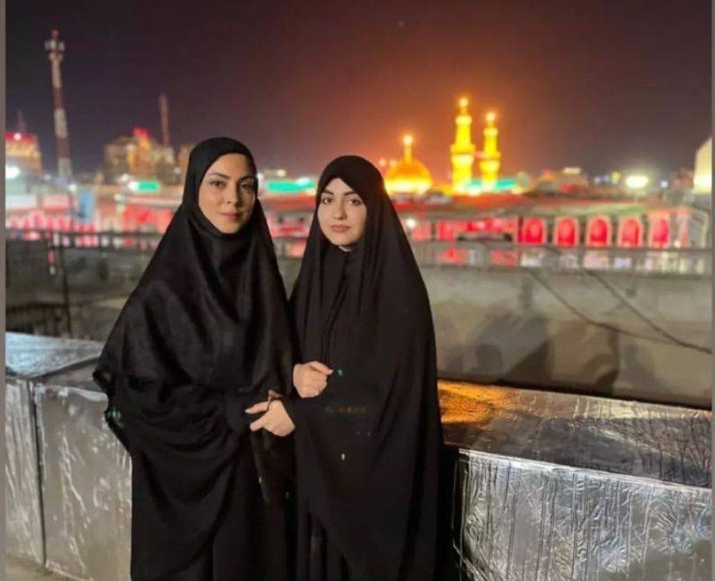 تصاویری از بازیگران زن ایرانی در پیاده روی اربعین