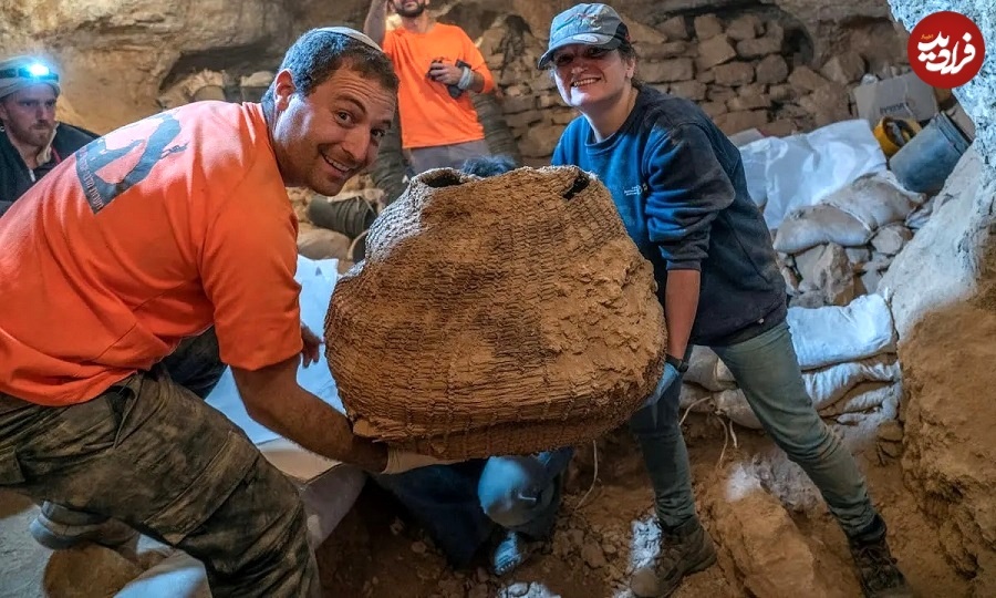 (تصاویر) کشف حیرت‌انگیز «سبد» ۱۰ هزار ساله در یک غار