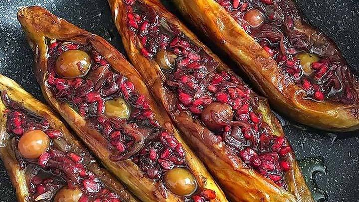 طرز تهیه “بادمجان کباب” گیلانی؛ ساده و خوشمزه