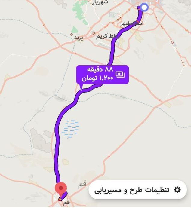 بلایی که اولین باران پاییزی بر سر ترافیک تهران آورد؛ تهران قم نزدیکتر از خانی‌آباد تجریش
