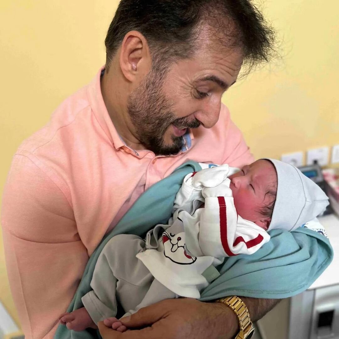 (تصاویر) قشنگ‌ترین لحظه زندگی سید جواد هاشمی