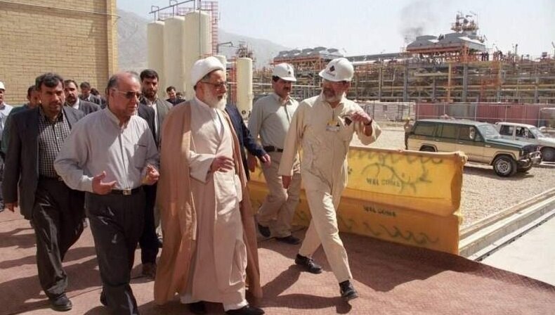 عکس متفاوت از ناطق نوری در کنار شیخ الوزراء دولت روحانی