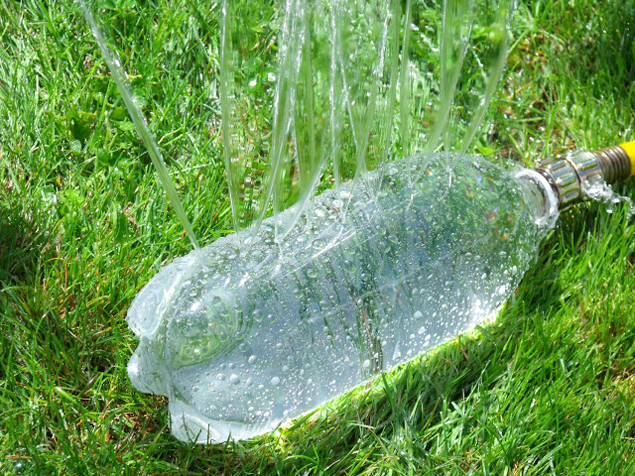 بطری آب پلاستیکی اینجا به کار آید!