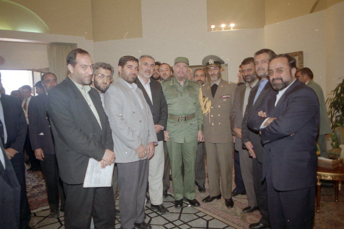 سعید جلیلی در کنار فیدل کاسترو