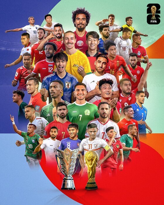 (عکس) جهانبخش در کنار سایر بزرگان آسیا روی پوستر AFC