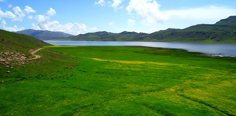 دریاچه نئور؛ شگفتی طبیعت در اردبیل