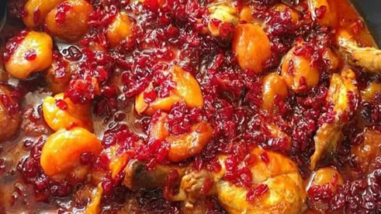 خورش آلو مازندرانی