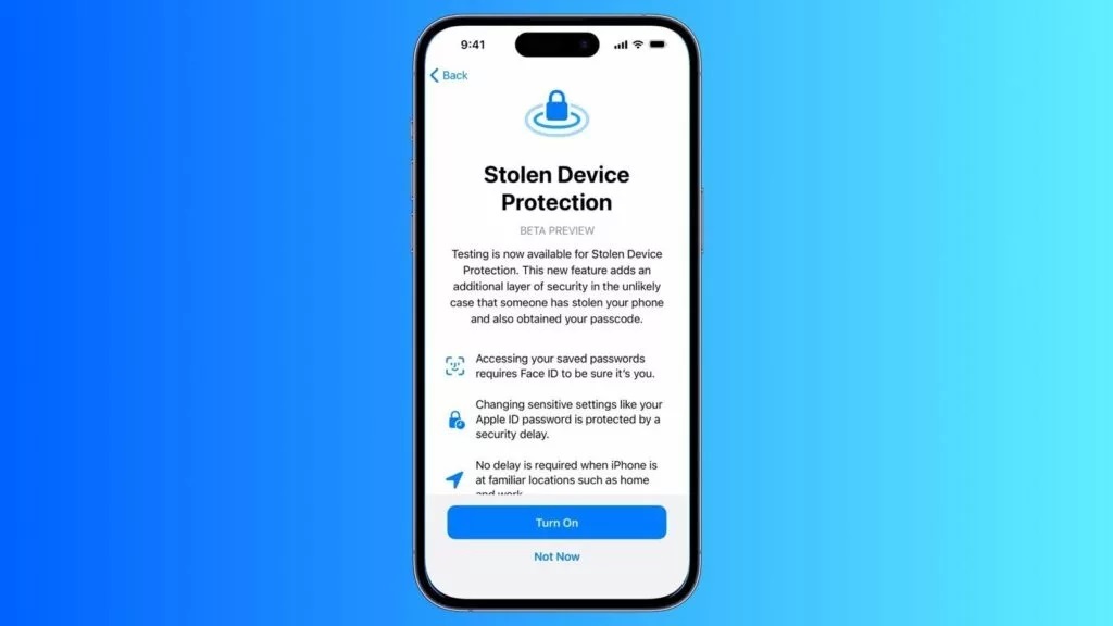 آپدیت iOS ۱۷.۳ با قابلیت محافظت از آیفون در برابر سارقان